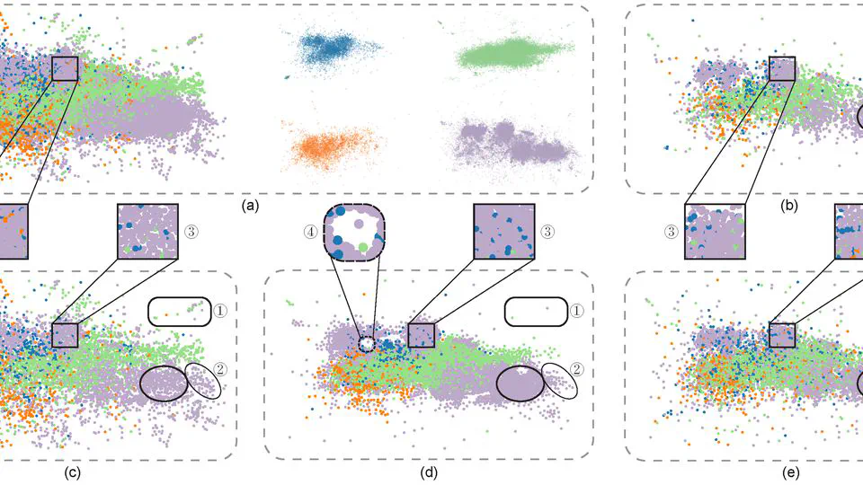 A Recursive Subdivision Technique for Sampling Multi-class Scatterplots